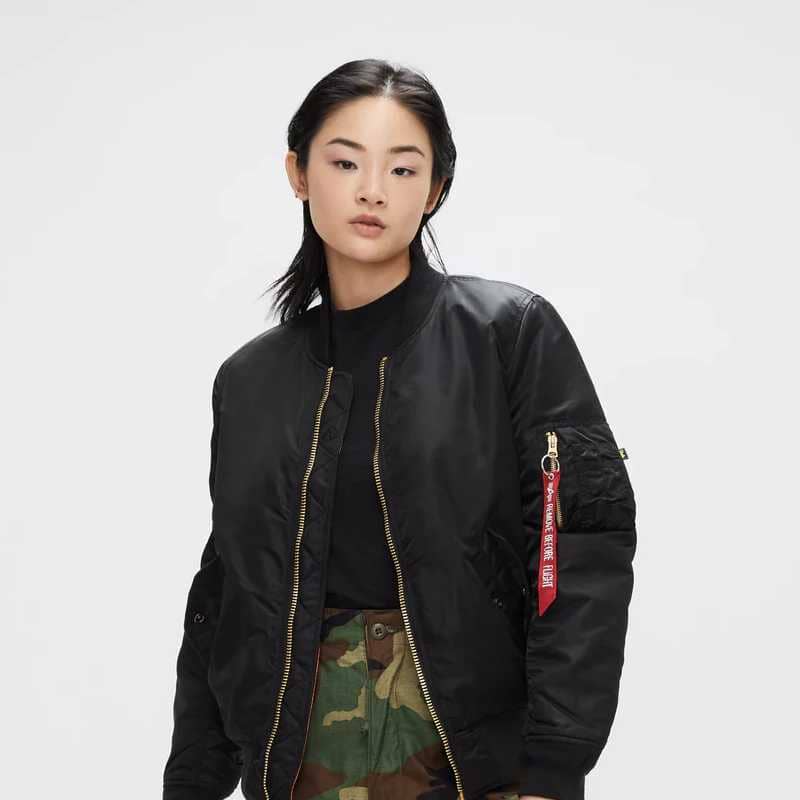 Alpha Industries | Las Vegas Raiders MA-1 Bomber Jacket | Alpha Industries Gunmetal / S