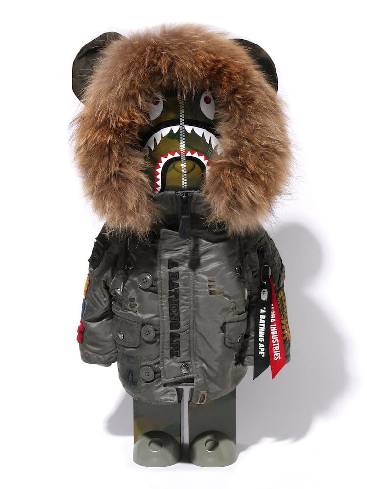 ALPHA X BAPE X BE@rBRICK 1000% | Alpha Industries