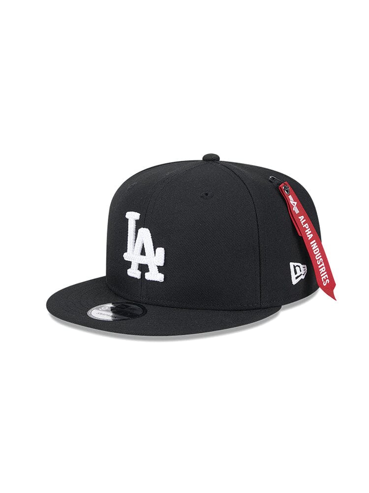 New Era MLB Los Angeles Dodgers Total Logo Black and store White Snapback Hat