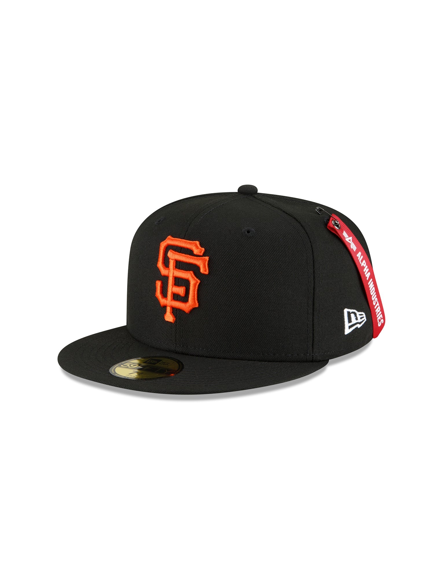 New Era Men's San Francisco Giants Black 59Fifty Retro Fitted Hat