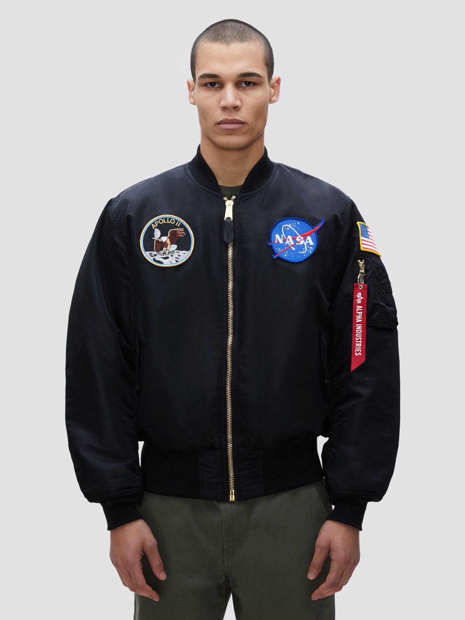 Alpha Industries MA-1 Quilted Bomber Jacket
