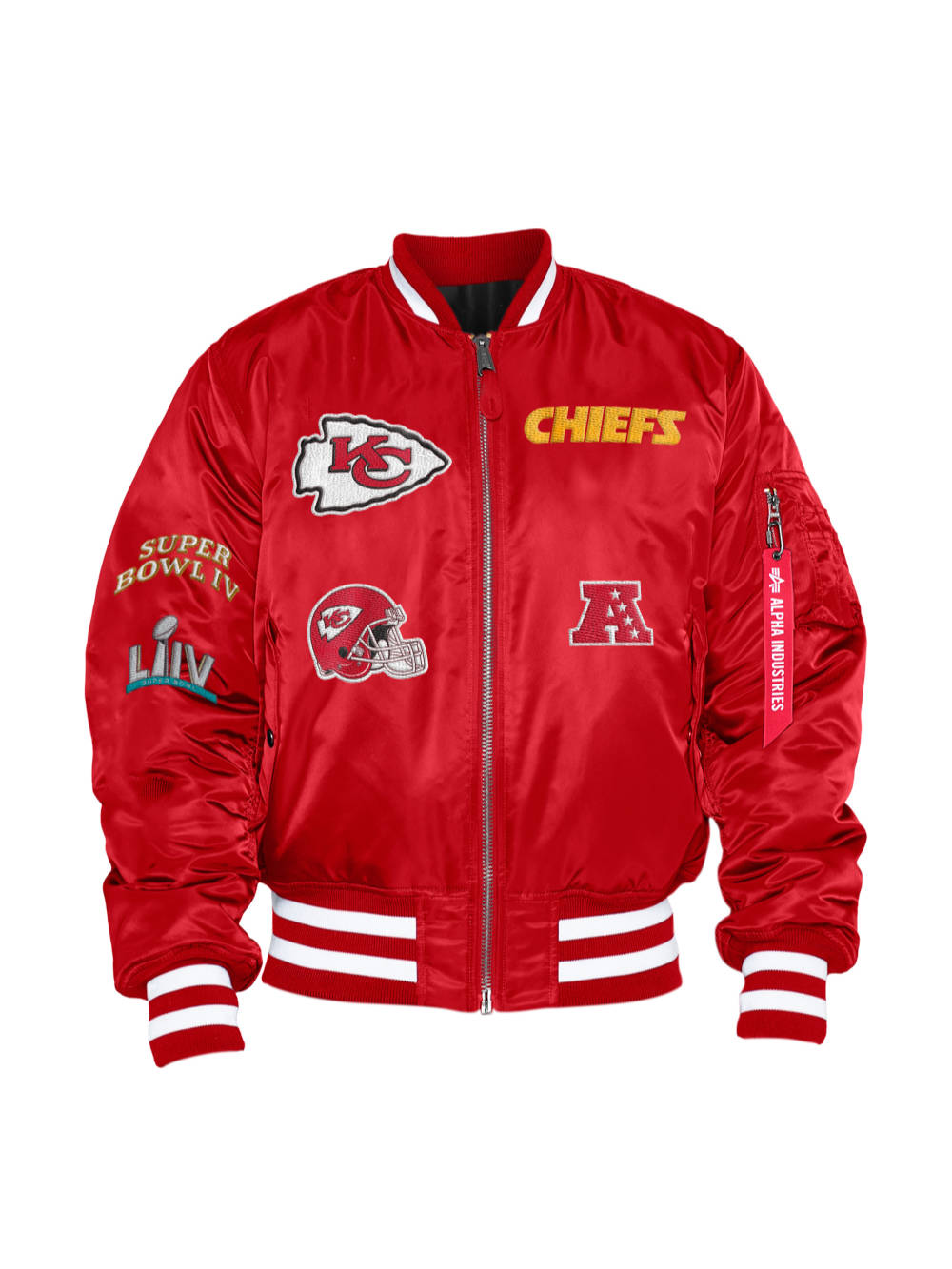 Authentic Kansas City Chiefs Bomber Jacket