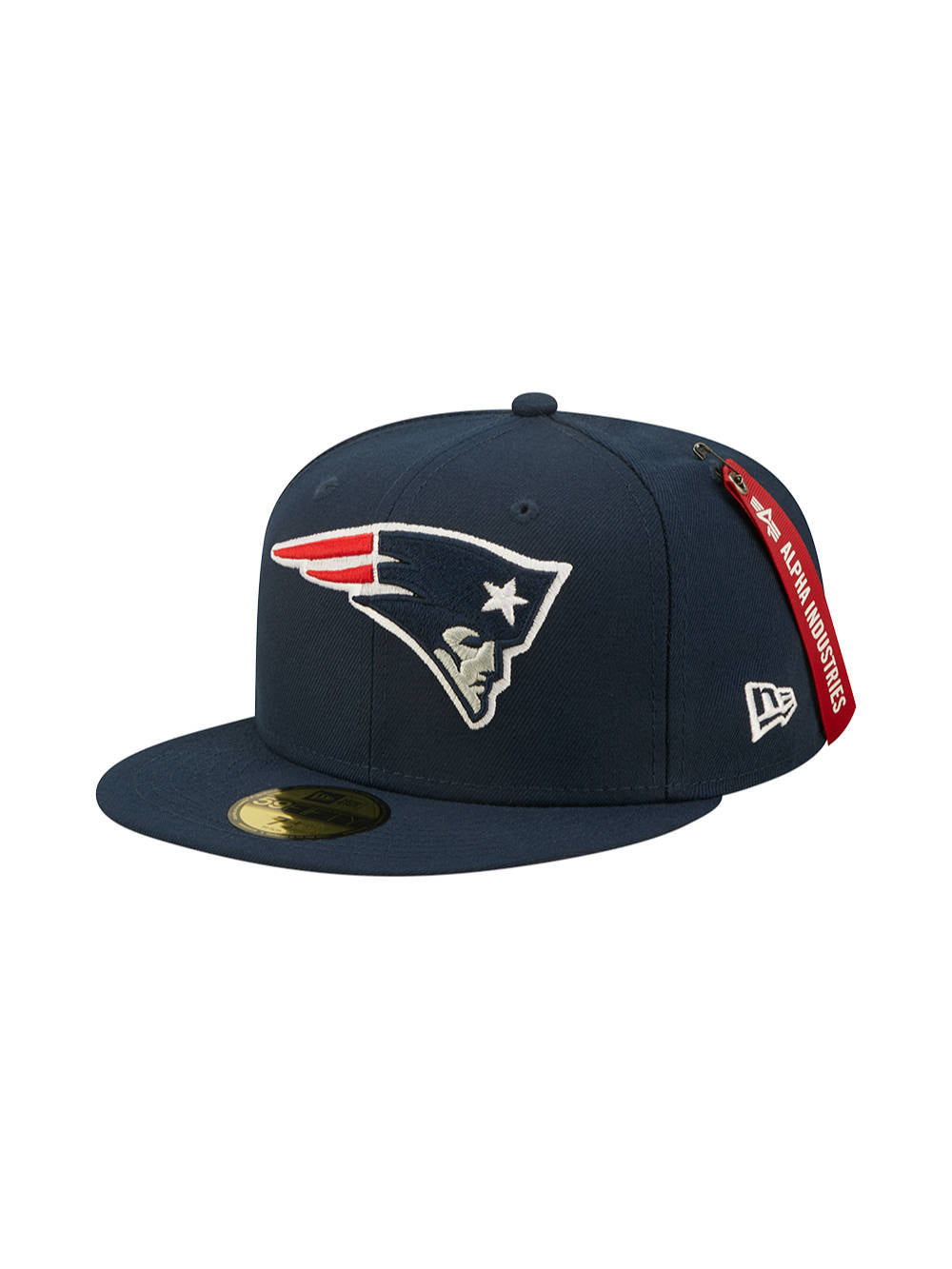 Men's New Era Black New England Patriots Color Dim 59FIFTY Fitted