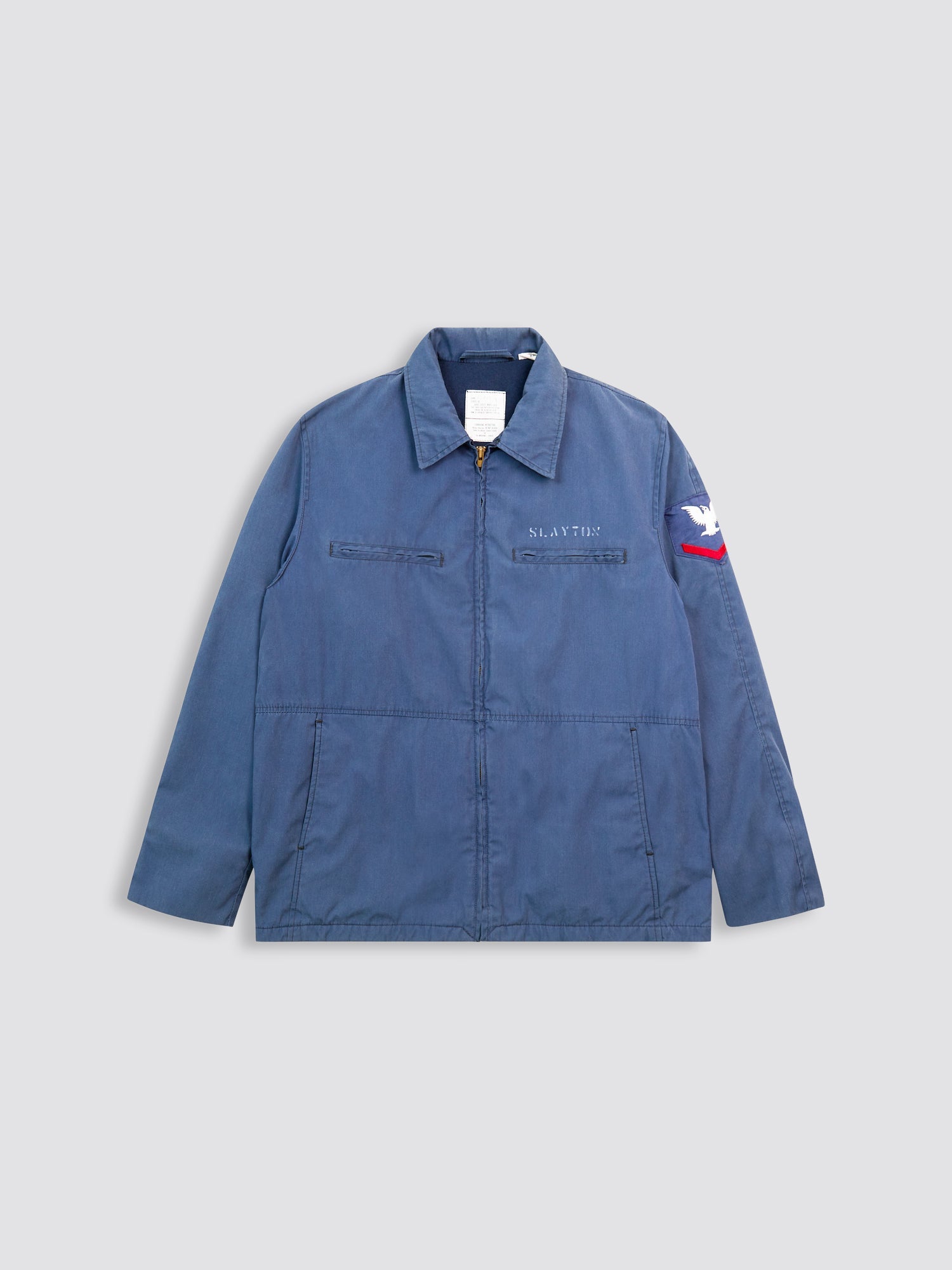 US NAVY 1970's BLUE UTILITY DECK JACKET – Alpha Industries