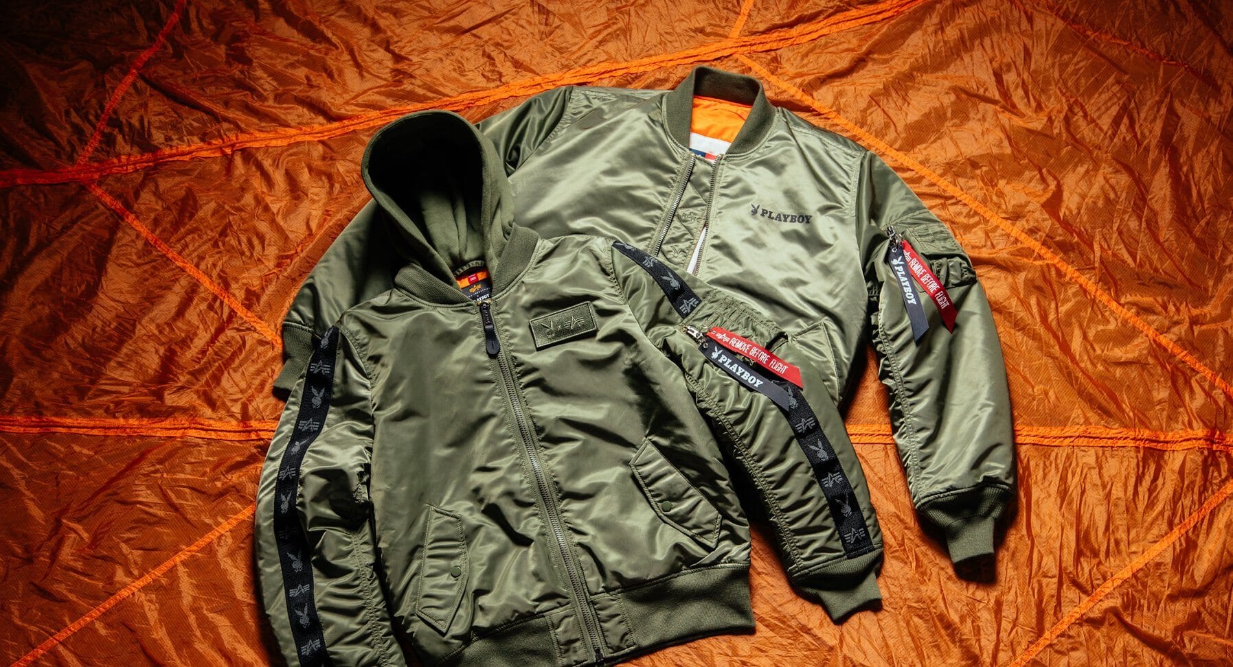 Alpha Industries x Playboy