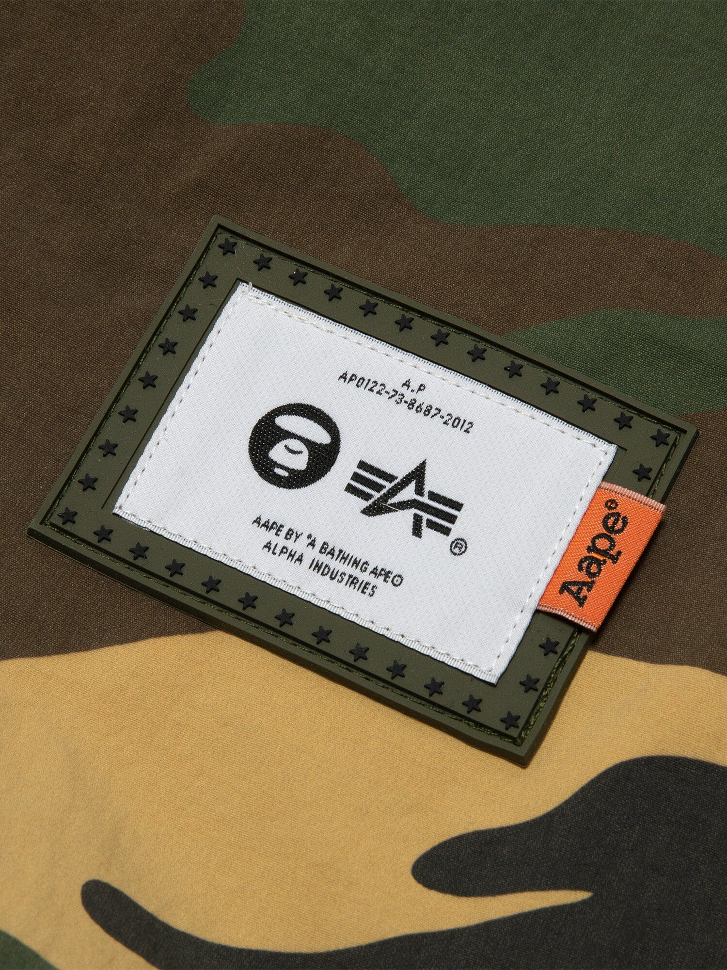 AAPE X ALPHA INDUSTRIES 2 LAYER RAIN JACKET OUTERWEAR Alpha Industries / AAPE 