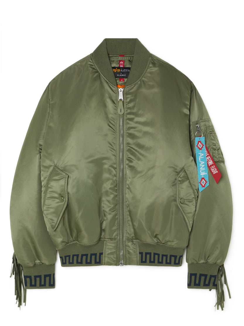 ALANUI X ALPHA INDUSTRIES MA-1 JACKET OUTERWEAR Alpha Industries 