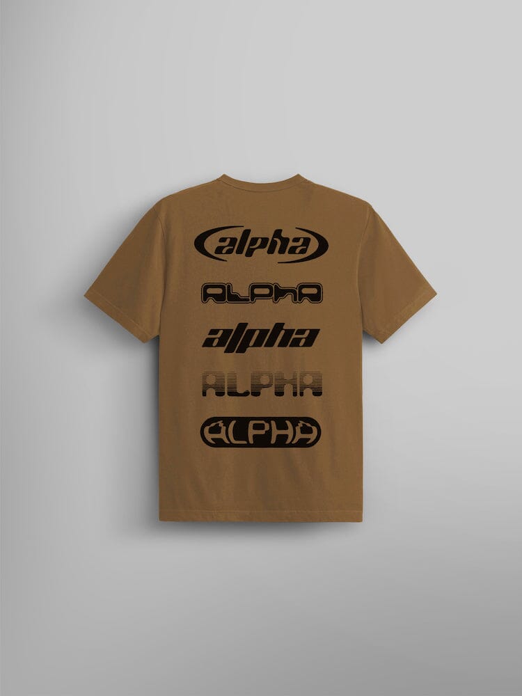 ALPHA LOGOS TEE TOP Alpha Industries 