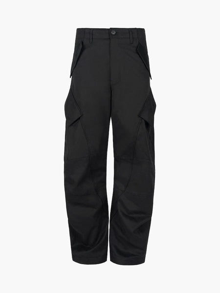 ALPHA X JIYONGKIM CURVED MULTI POCKET TROUSER BOTTOM Alpha Industries BLACK S 