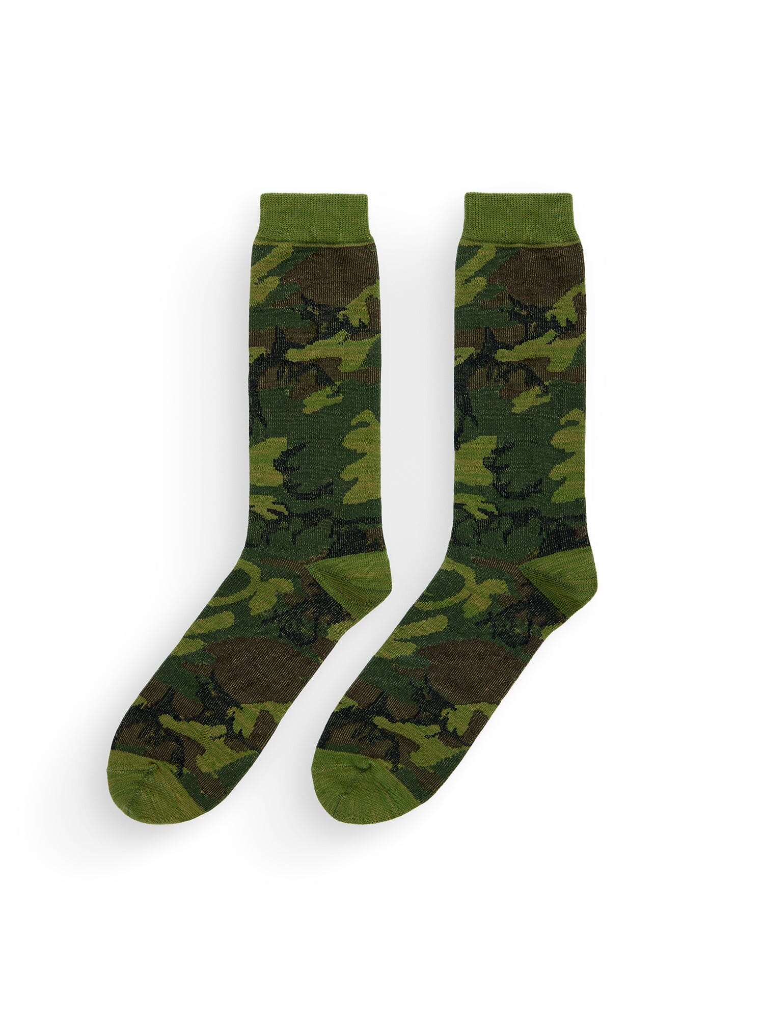 ANON X ALPHA CAMO SOCKS ACCESSORY Alpha Industries / SS25-ANONYMOUS WOODLAND CAMO O/S 