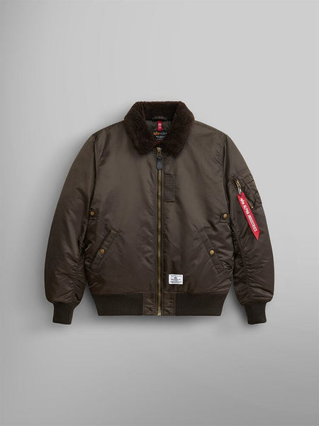 B-15 MOD BOMBER JACKET OUTERWEAR Alpha Industries CHOCOLATE XS 