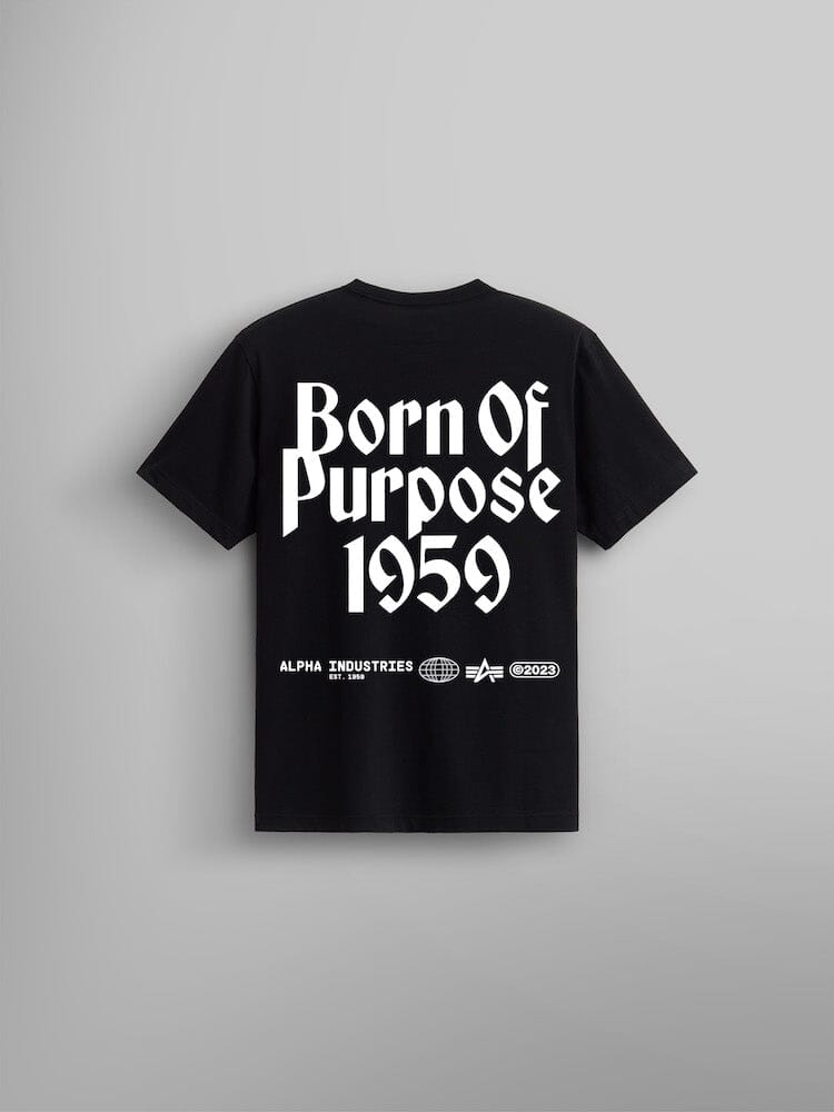 BORN OF PURPOSE TEE TOP Alpha Industries 