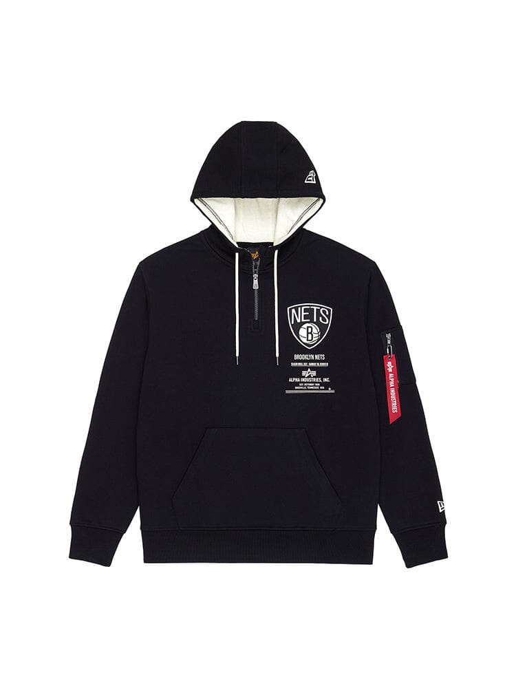 BROOKLYN NETS X ALPHA X NEW ERA HOODIE | Alpha Industries