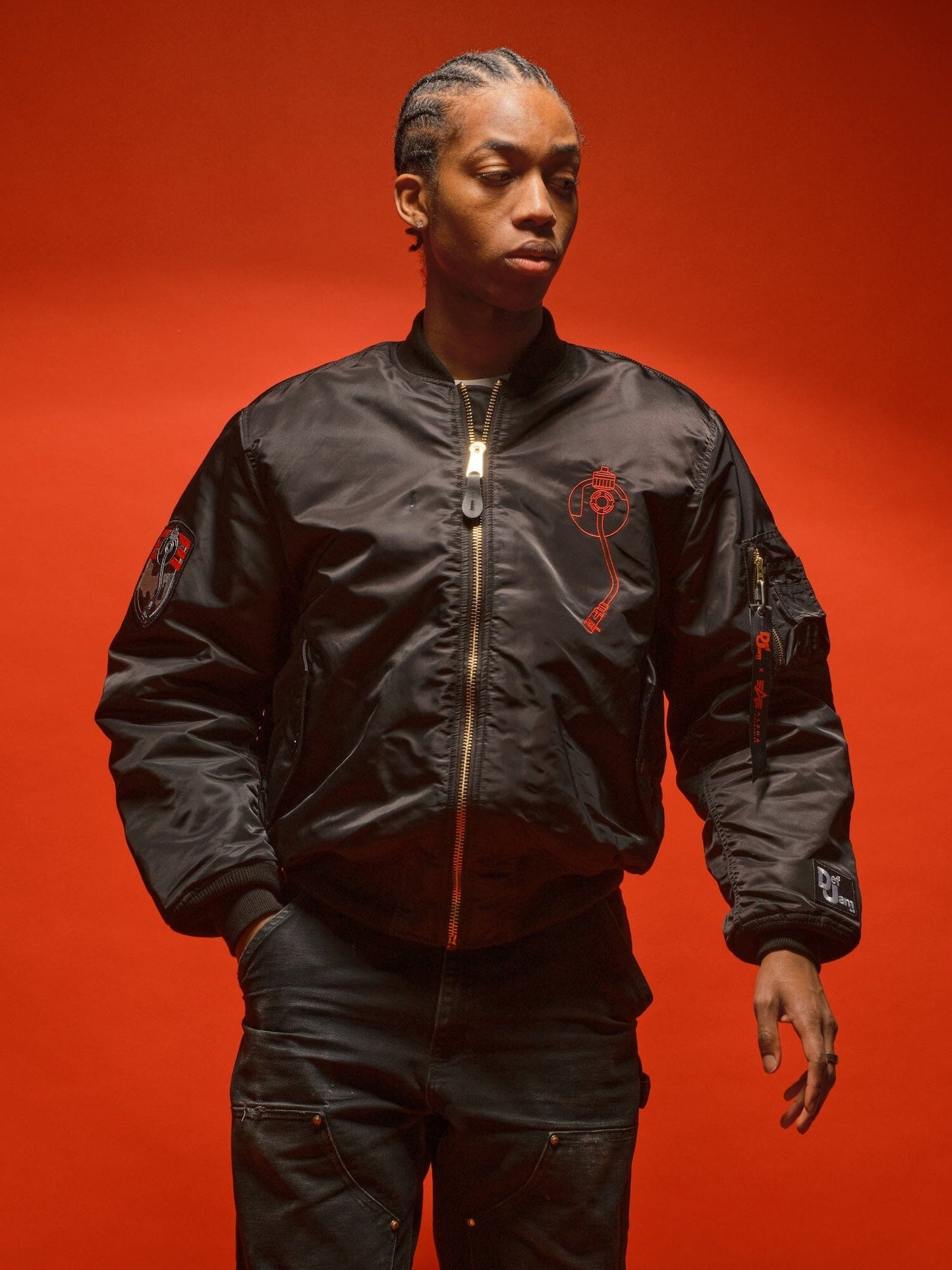 DEF JAM 40TH ANNIVERSARY X ALPHA MA-1 OUTERWEAR Alpha Industries 