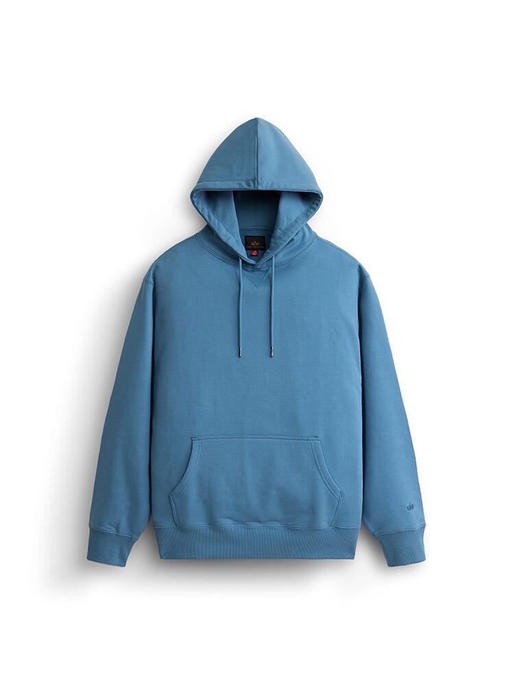 ESSENTIAL FRENCH TERRY HOODIE GEN II TOP Alpha Industries / ESSENTIAL ELEMENTAL BLUE XXS 