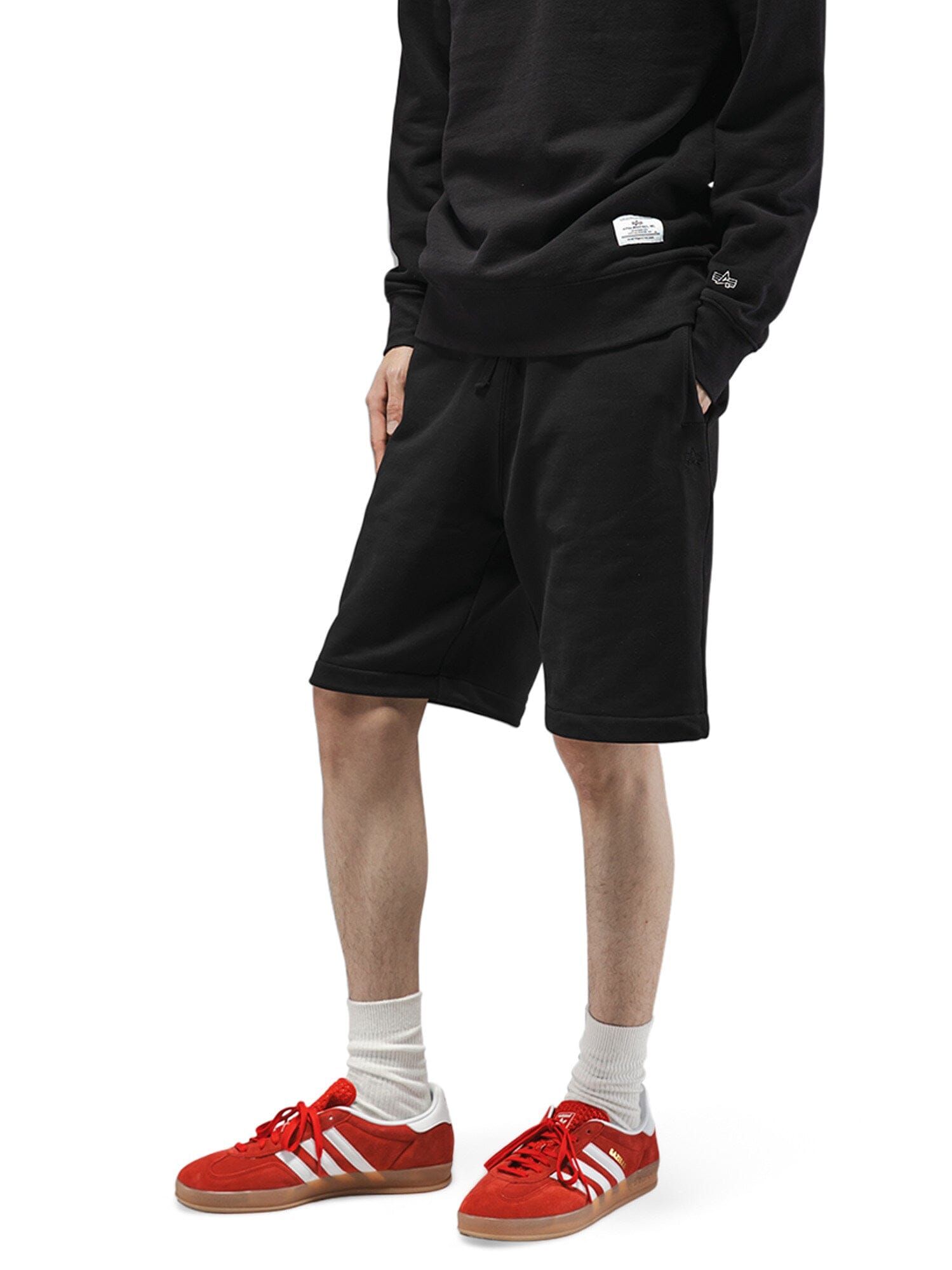 ESSENTIAL FRENCH TERRY SHORT BOTTOM Alpha Industries 