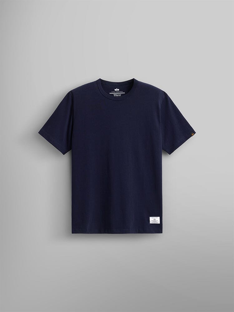 ESSENTIAL RELAXED TEE TOP Alpha Industries REPLICA BLUE XS 