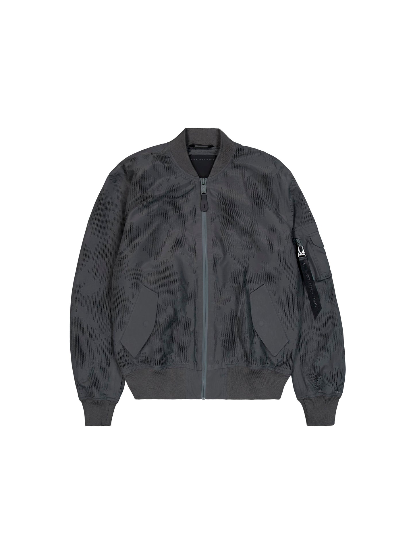 L-2B LASER CUT FLIGHT JACKET OUTERWEAR Alpha Industries CHARCOAL XS 