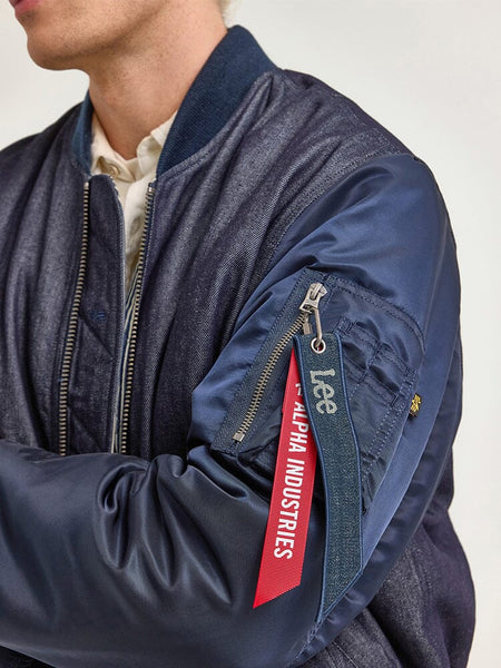 LEE X ALPHA INDUSTRIES REVERSIBLE MA-1 JACKET OUTERWEAR Alpha Industries 