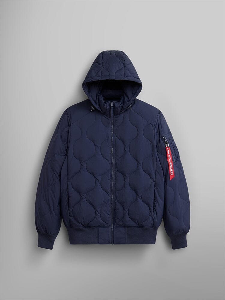 LIGHTWEIGHT DOWN JACKET OUTERWEAR Alpha Industries REPLICA BLUE XS 