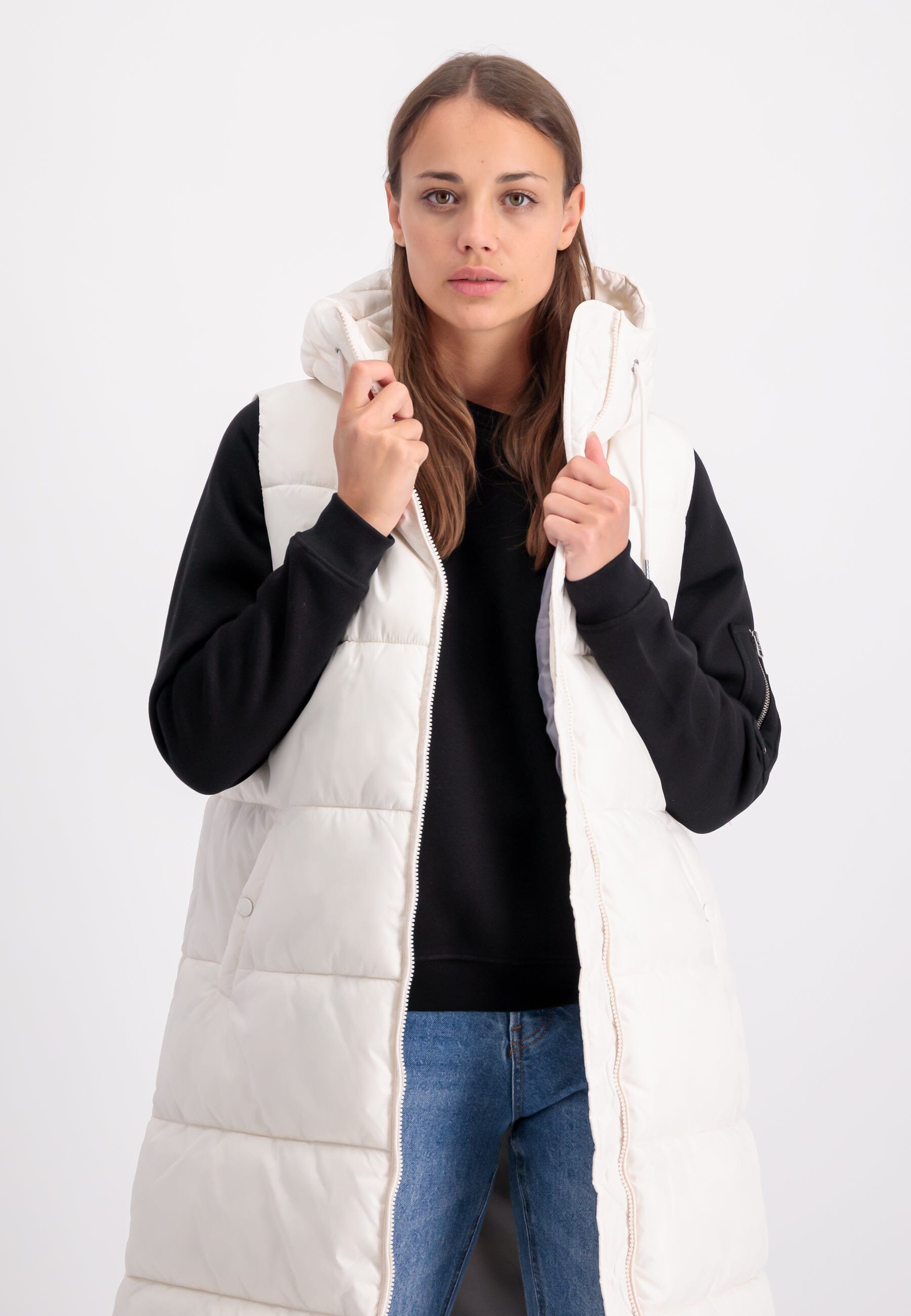 LONG PUFFER VEST W OUTERWEAR Alpha Industries 