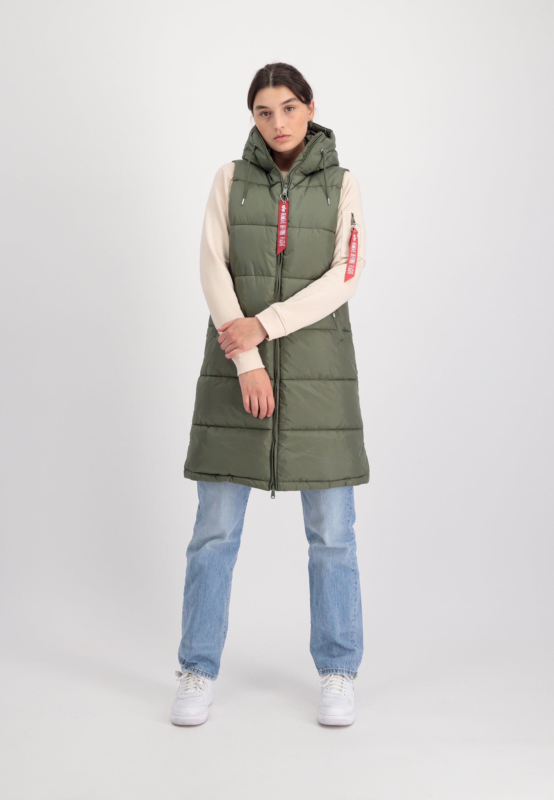 LONG PUFFER VEST W OUTERWEAR Alpha Industries 