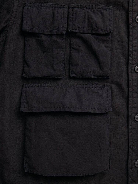 LONG SLEEVE MULTI POCKET SHIRT TOP Alpha Industries 