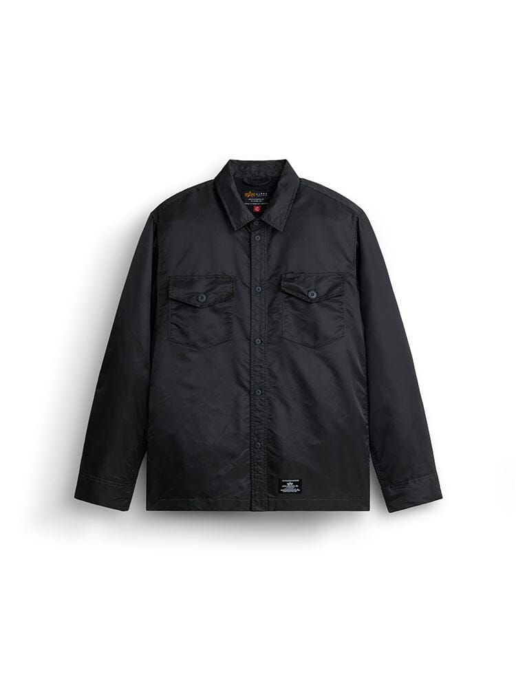 LS FLIGHT OVERSHIRT OUTERWEAR Alpha Industries CHARCOAL XS 