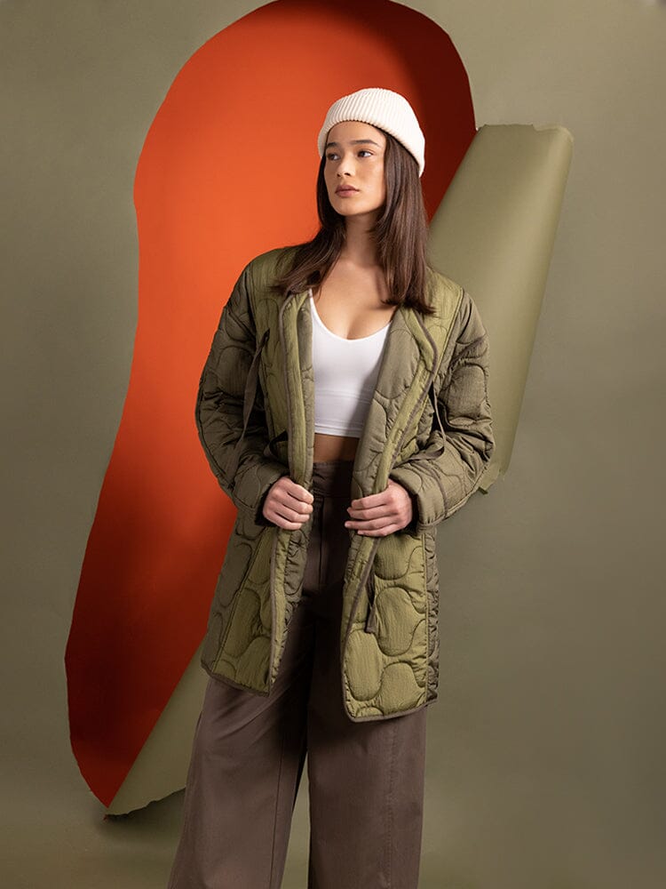 MIXED MEDIA LONG LINER W OUTERWEAR Alpha Industries 