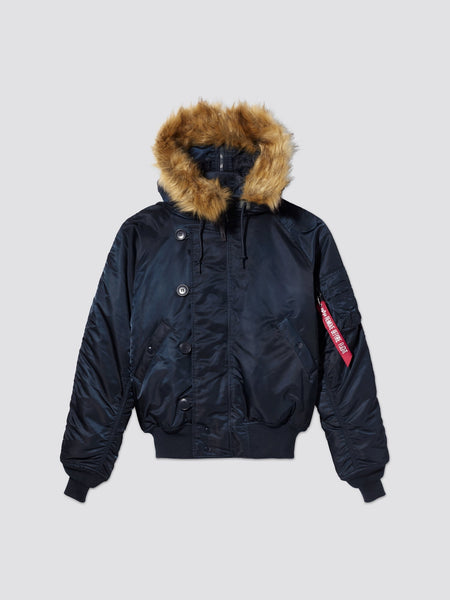 N-2B SHORT WAIST PARKA (HERITAGE) OUTERWEAR Alpha Industries REPLICA BLUE XS 