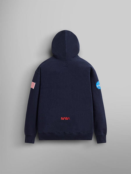 NASA WORM LOGO HOODIE TOP Alpha Industries 