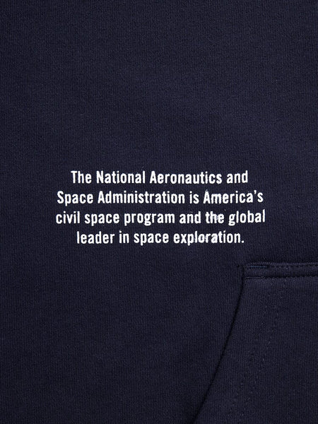 NASA WORM LOGO HOODIE TOP Alpha Industries 