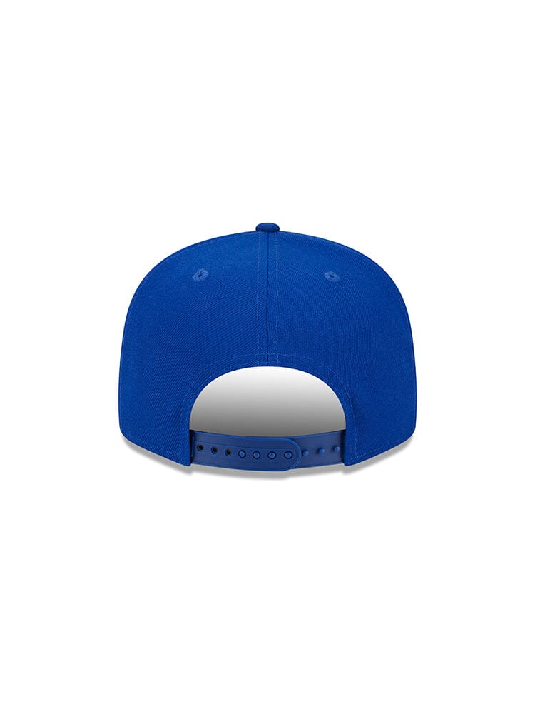 New York Giants X Alpha X New Era 950 Cap seen from the back, showcasing the Alpha Industries® team logo and snapback closure.