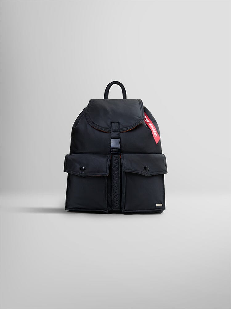 NYLON BACKPACK ACCESSORY Alpha Industries BLACK O/S 