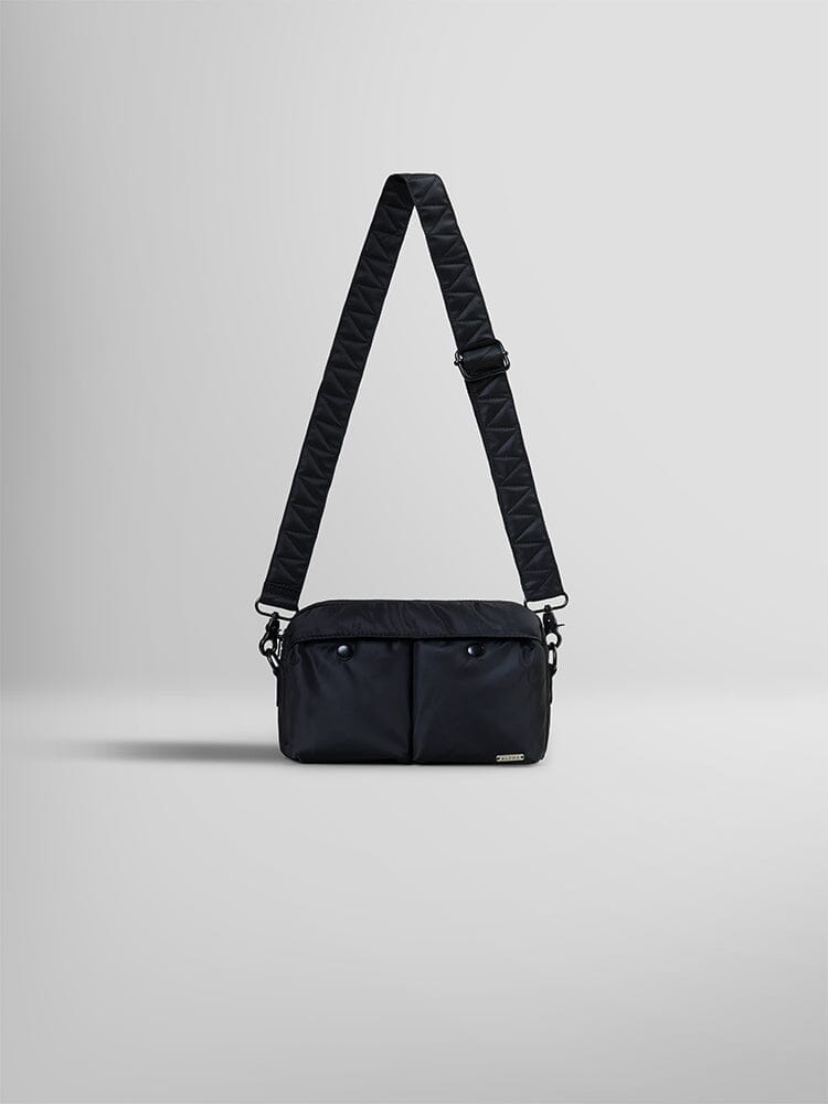 NYLON MESSENGER BAG ACCESSORY Alpha Industries BLACK O/S 