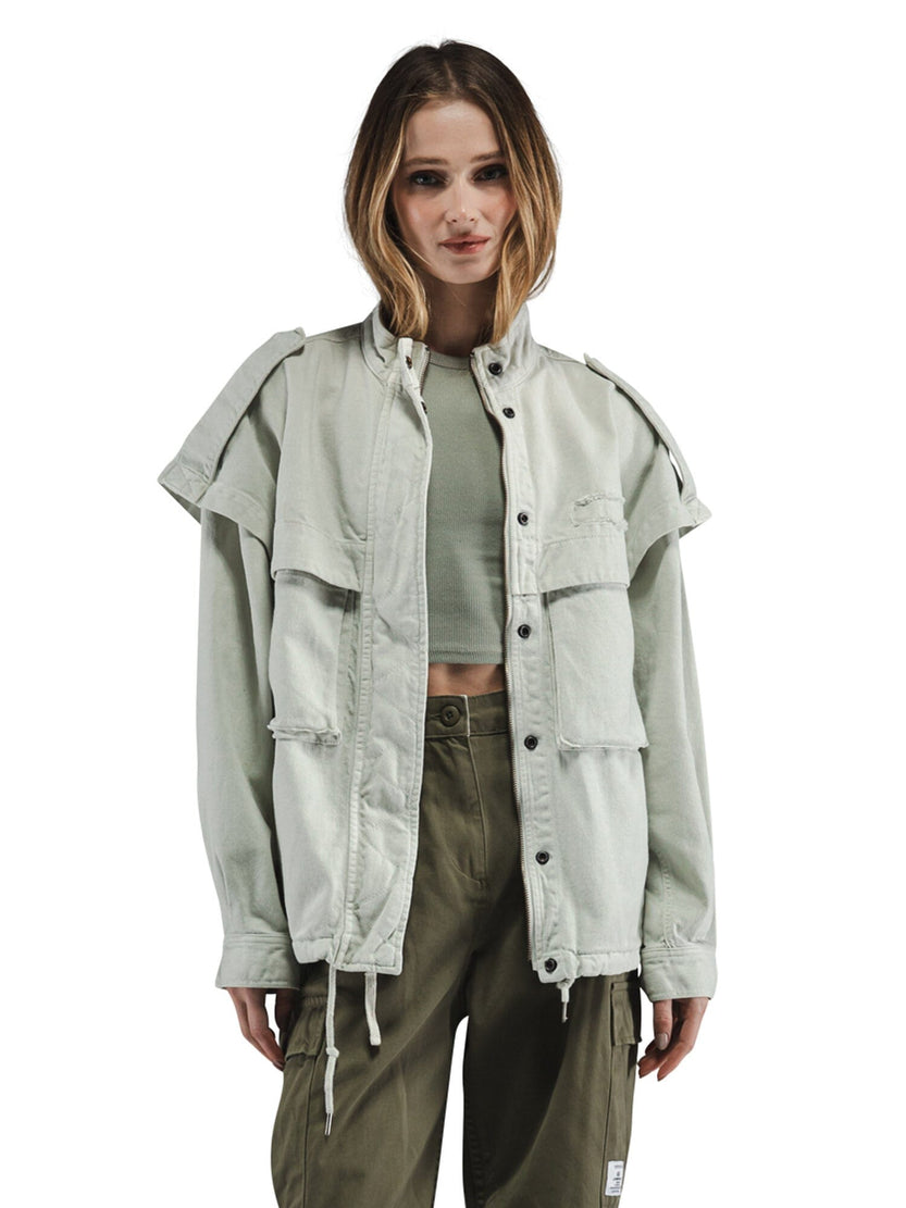 OVERSIZED CTN UTILITY JACKET W OUTERWEAR Alpha Industries 