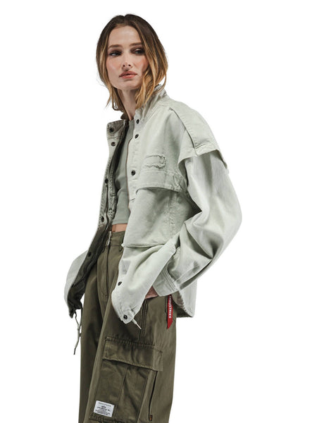 OVERSIZED CTN UTILITY JACKET W OUTERWEAR Alpha Industries 