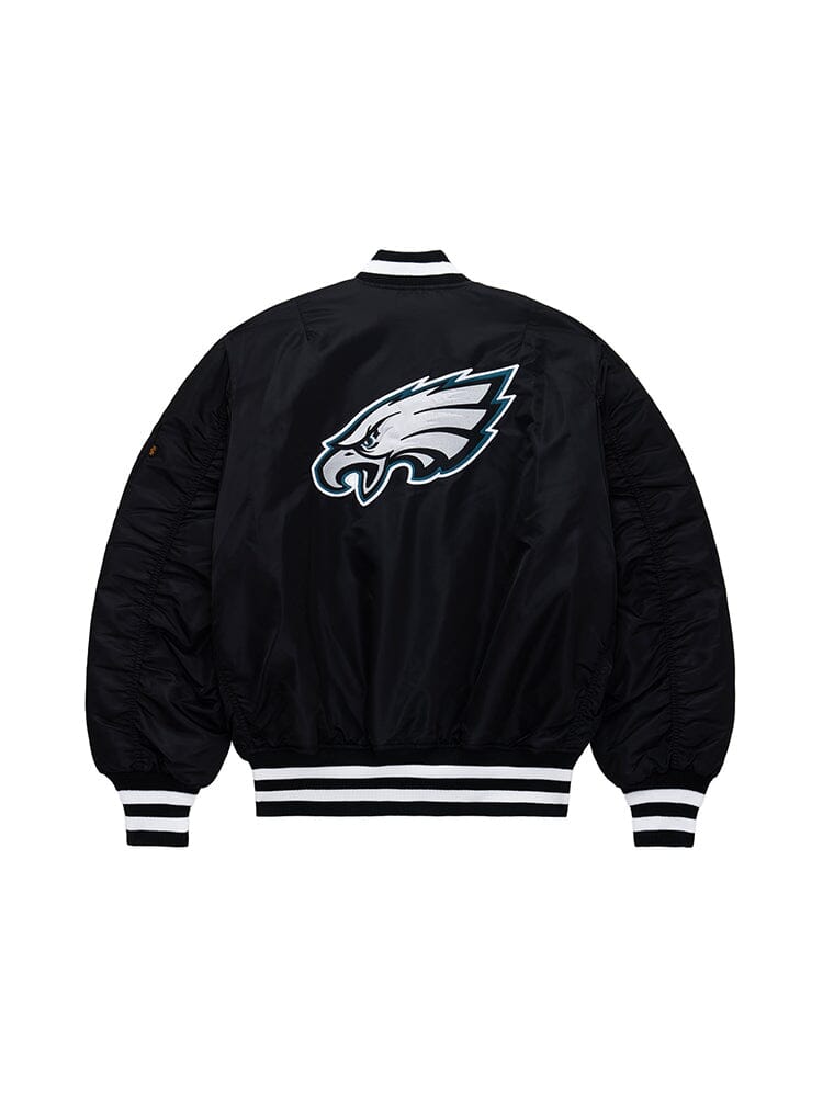 PHILADELPHIA EAGLES X ALPHA X NEW ERA MA-1 BOMBER JACKET OUTERWEAR Alpha Industries 