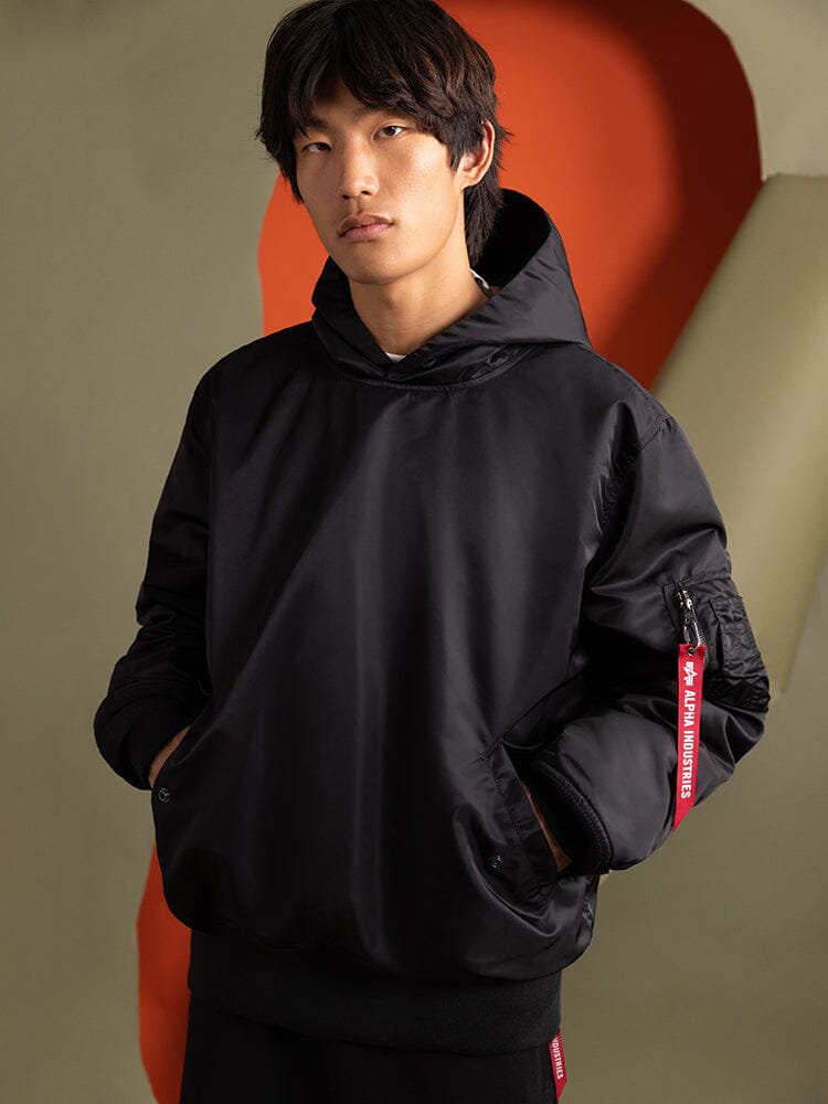 PULL-OVER HOODED MA-1 OUTERWEAR Alpha Industries 