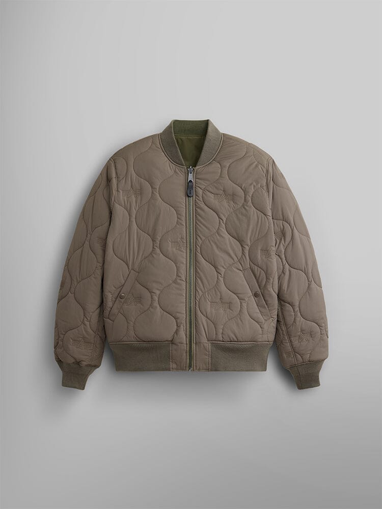 REVERSIBLE ONION QUILTED MA-1 BOMBER JACKET OUTERWEAR Alpha Industries 