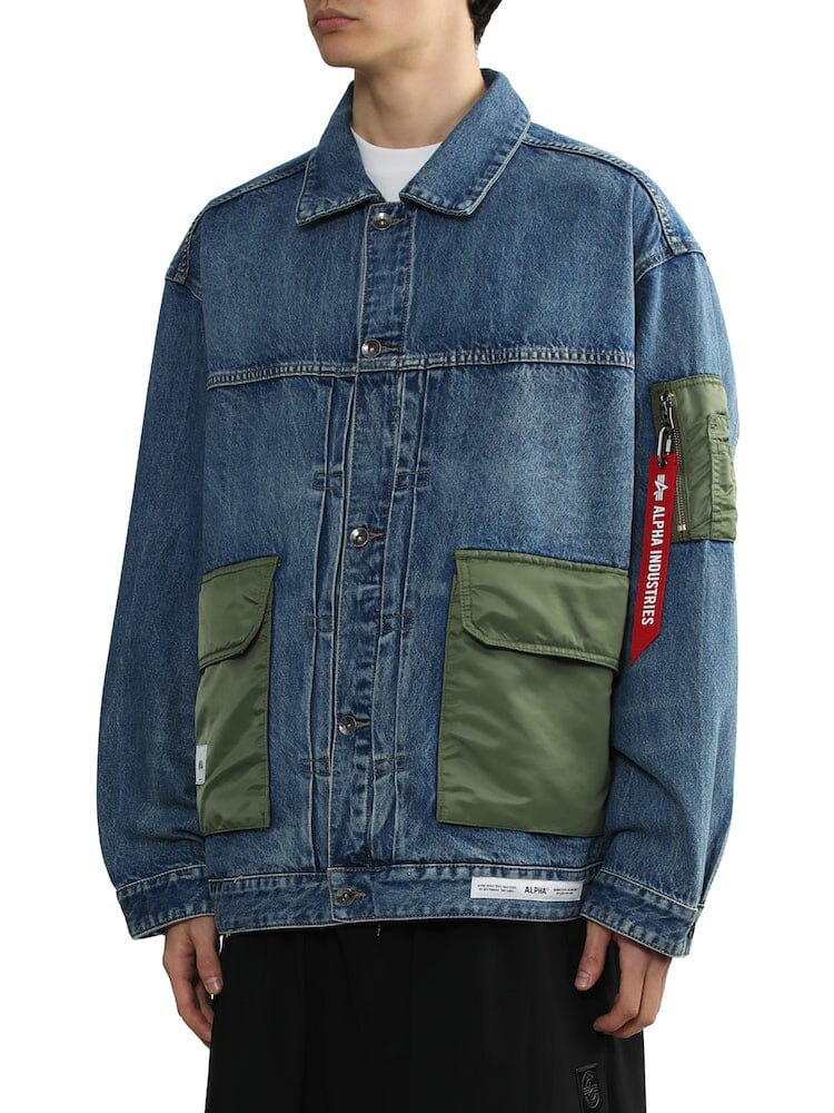 UNFRM DENIM TYPE 2 ARMY JACKET OUTERWEAR Alpha Industries 