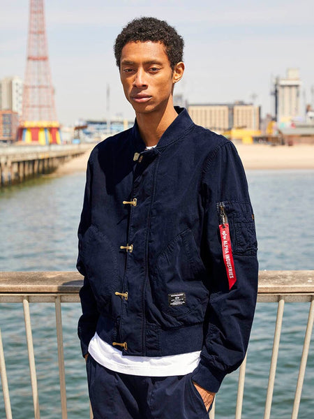 US NAVY DECK HOOKED MOD JACKET OUTERWEAR Alpha Industries 