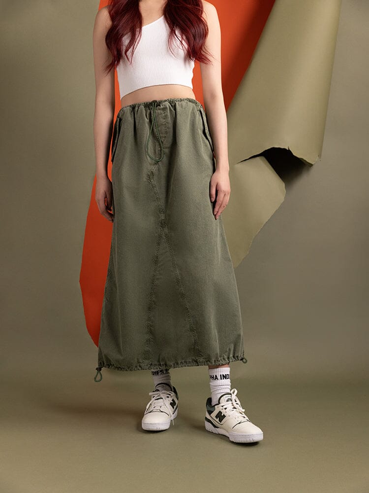 WOMEN'S DRAWCORD SKIRT BOTTOM Alpha Industries 