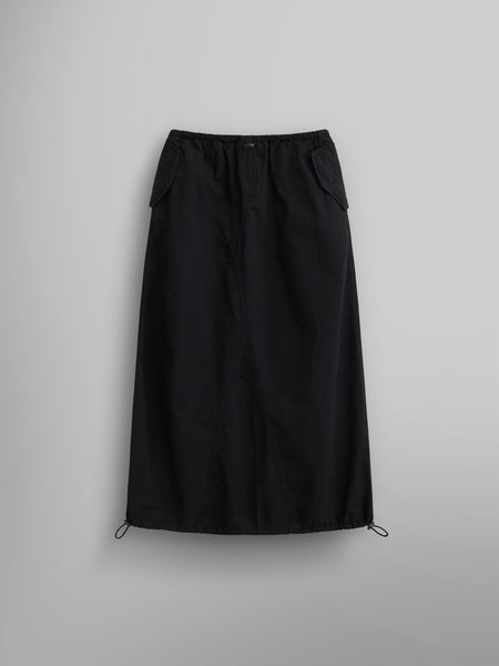 WOMEN'S DRAWCORD SKIRT BOTTOM Alpha Industries BLACK XS 