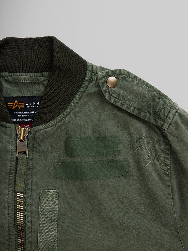 L-2B RIP AND REPAIR BOMBER JACKET W OUTERWEAR Alpha Industries 