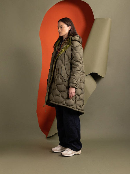 WOMEN'S M-65 FISHTAIL PUFFER OUTERWEAR Alpha Industries 