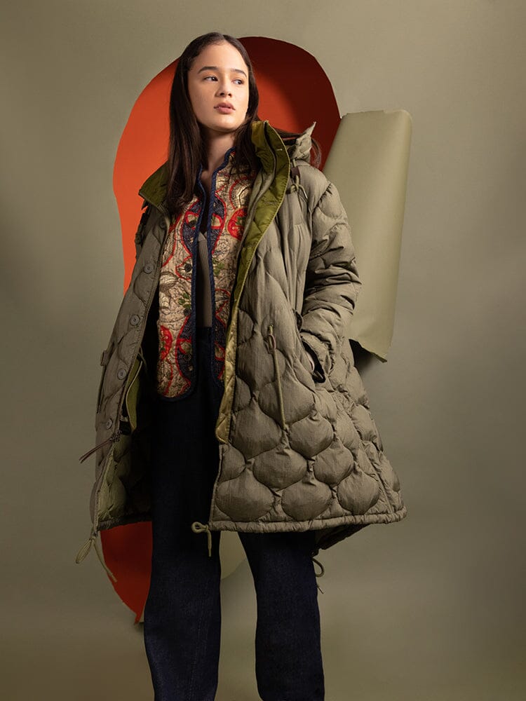 WOMEN'S M-65 FISHTAIL PUFFER OUTERWEAR Alpha Industries 