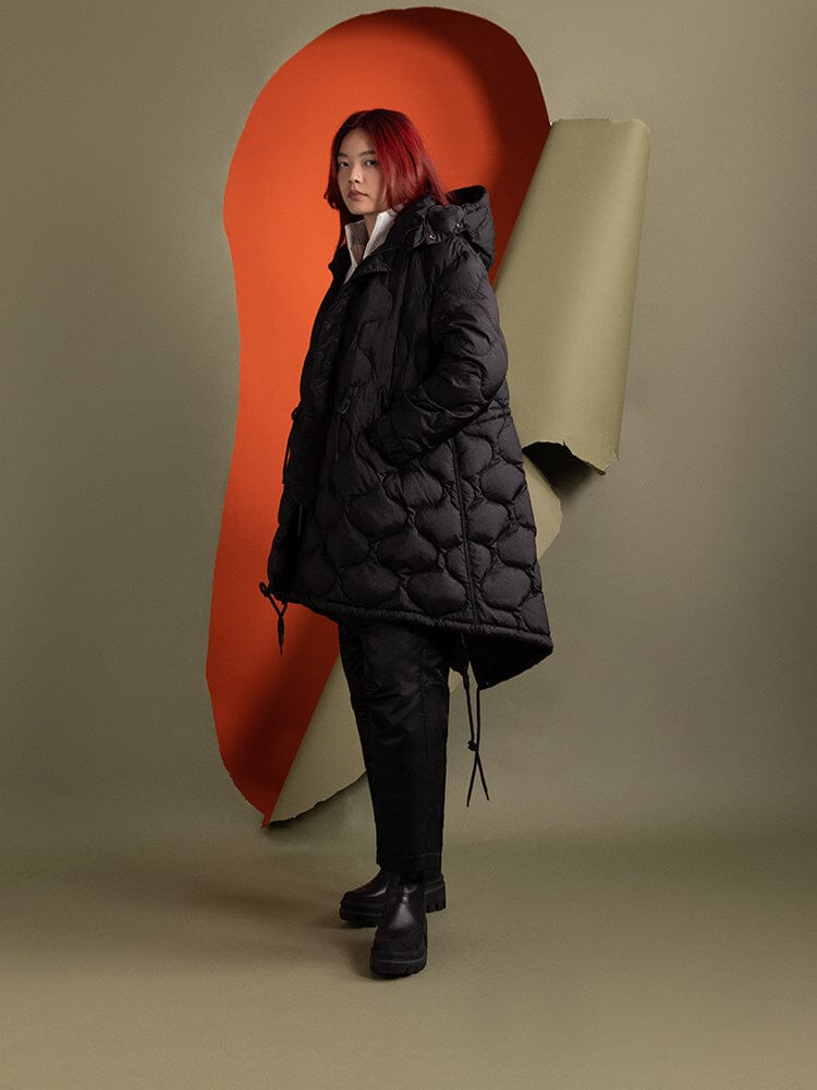 WOMEN'S M-65 FISHTAIL PUFFER OUTERWEAR Alpha Industries 