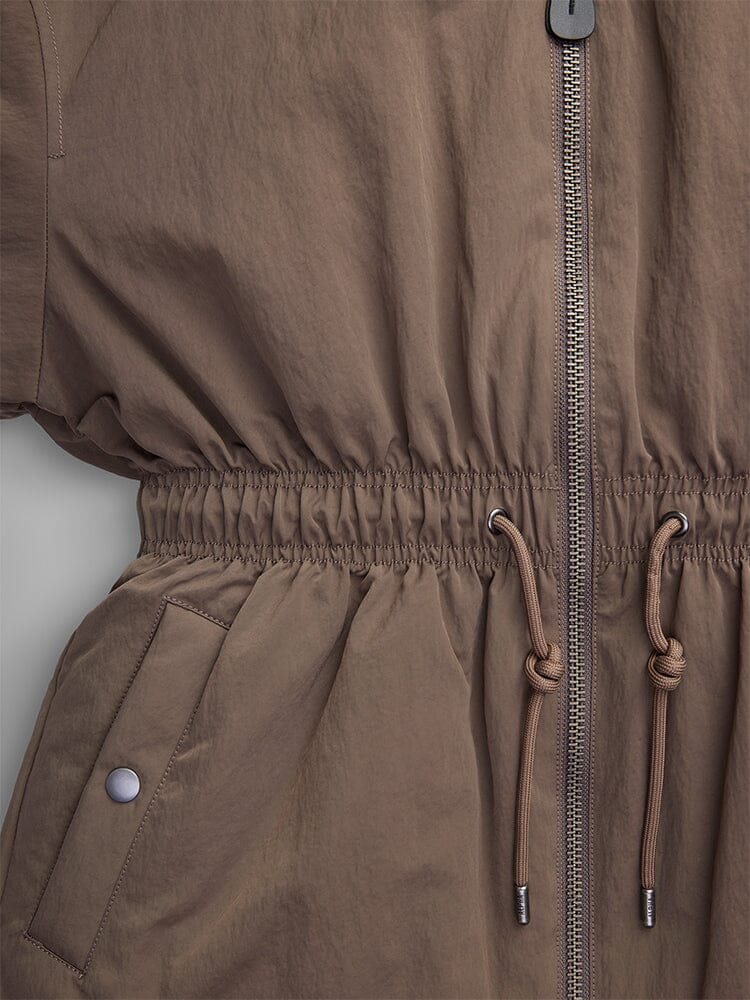 WOMEN'S SHORT CINCHED WAIST JACKET OUTERWEAR Alpha Industries 