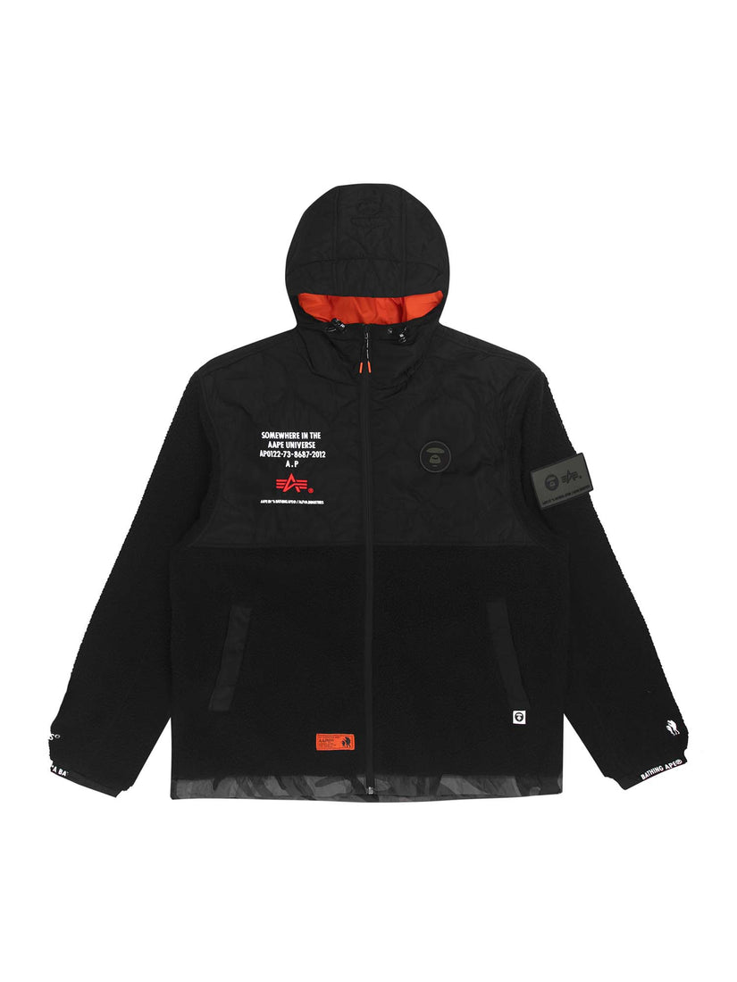 AAPE X ALPHA MIXED MEDIA JACKET – Alpha Industries